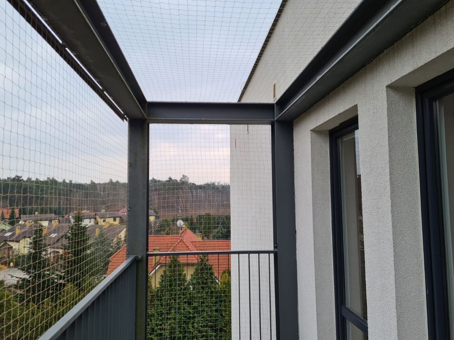 Siatka dla KOTA na balkon Zielona Góra