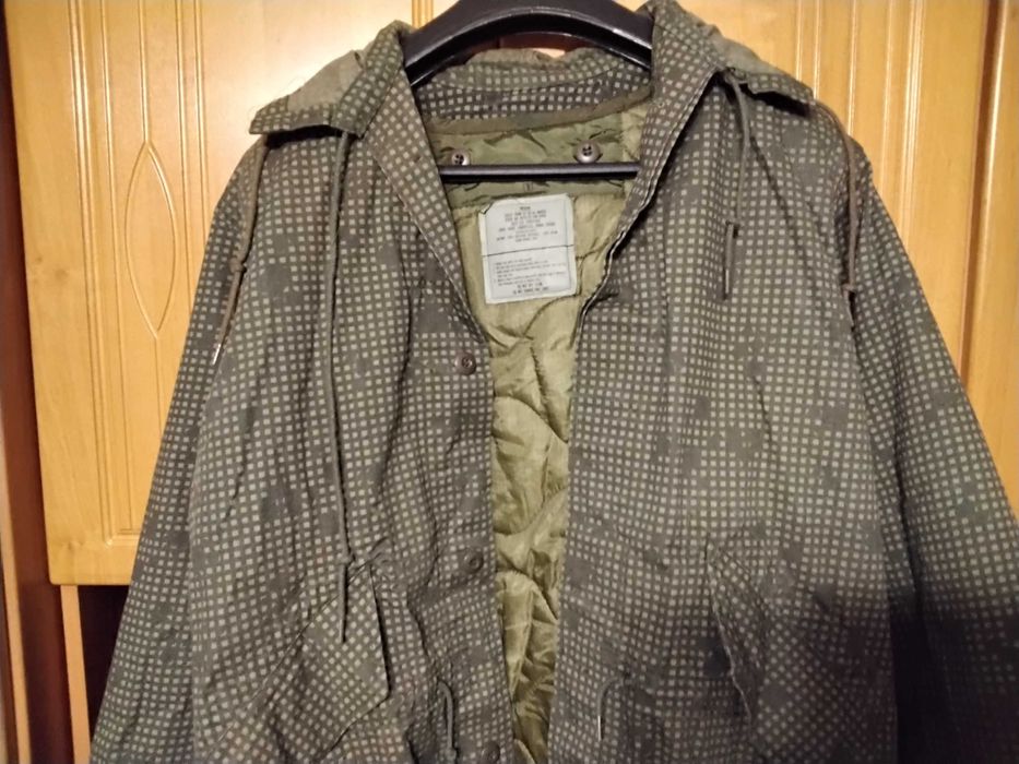 Kurtka Parka USMC Night Camo, Pustynna Burza, nowa, idealna