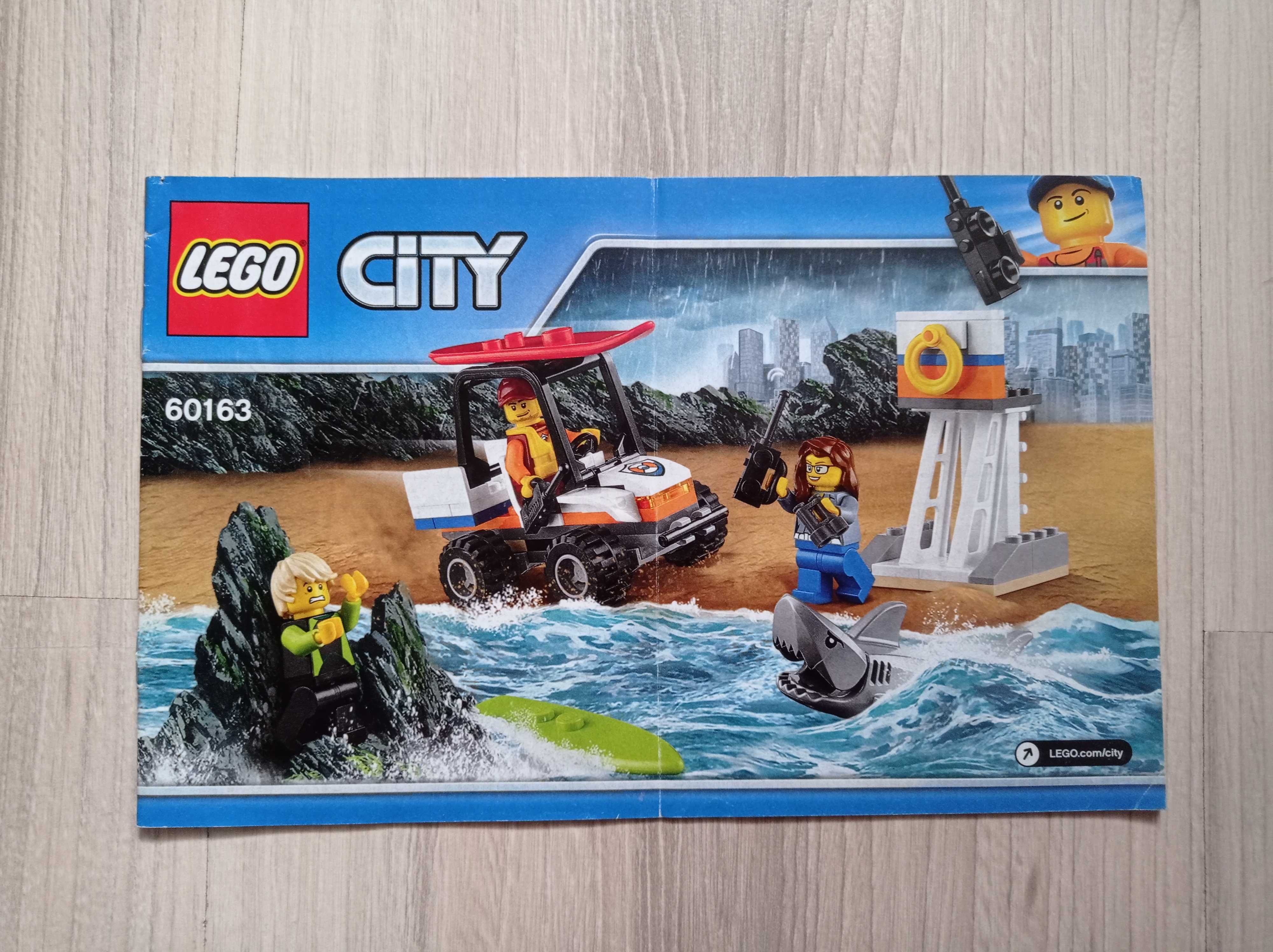 Lego City instrukcja 60163 Straż przybrzeżna