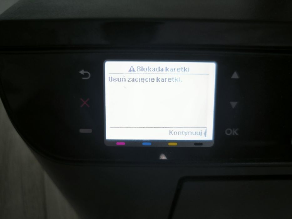 Drukarka HP deskjet 3520 uszkodzona
