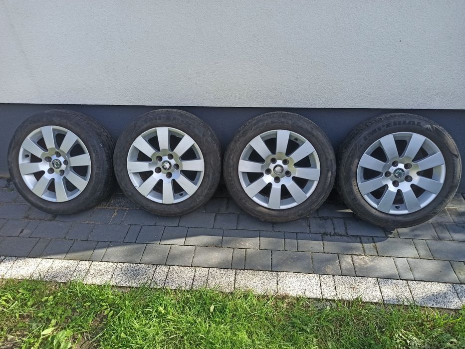 Alufelgi z oponami do Skoda Superb