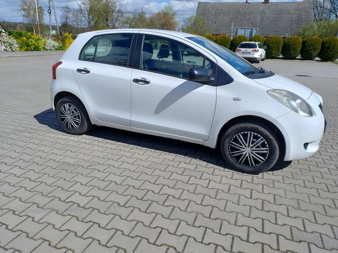 Toyota Yaris gaz, po sewisie