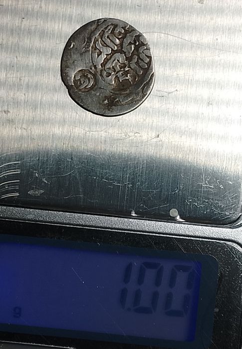 Срібна монета золотої орди