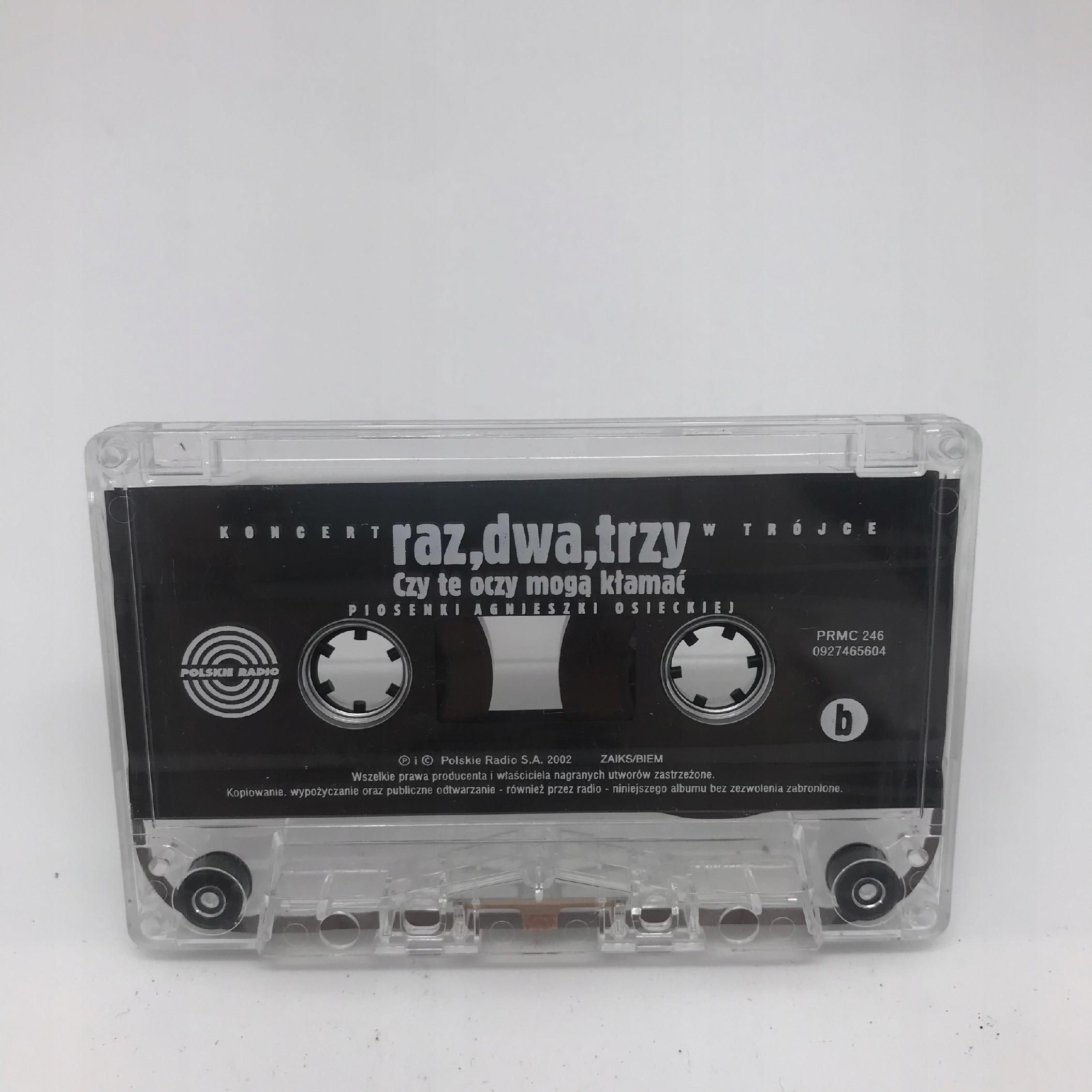 kaseta - raz,dwa,trzy - czy te oczy mogą kłamać