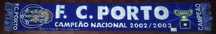 Cachecol do FCPorto campeão 2002