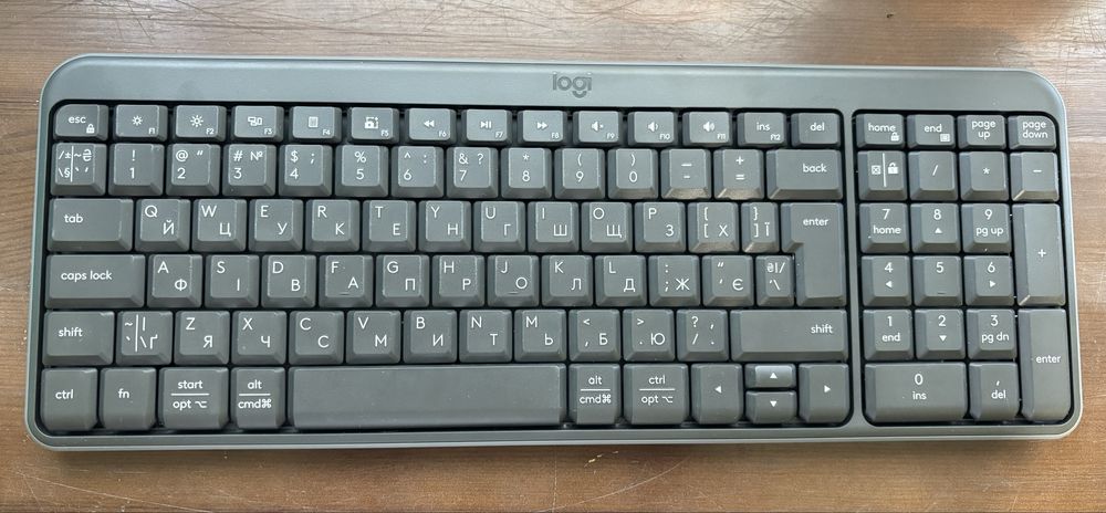Клавіатура logitech k250 graphite