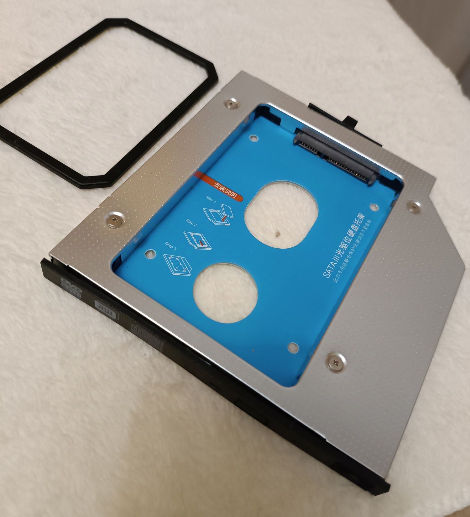 Карман SSD - HDD в ноутбук вместо оптического привода