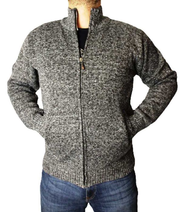 GRUBY sweter NA SUWAK męski ciepły i wygodny