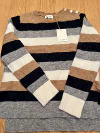 Nowy sweter z wełny merynosów marki Six Ames