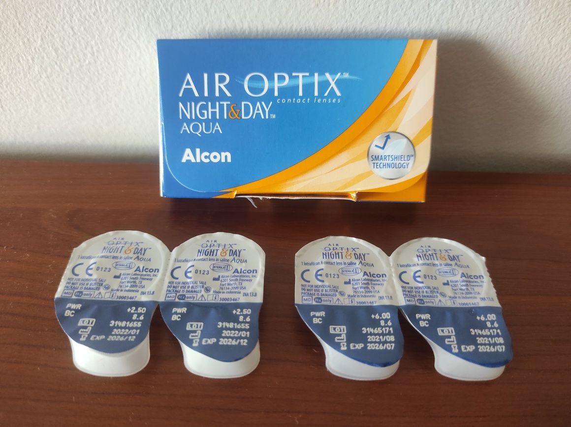 Soczewki Air Optix Night & Day Aqua 30d