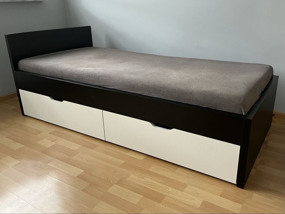 Łóżko z szufladami, solidne, robione na zamówienie, pod materac 185x80