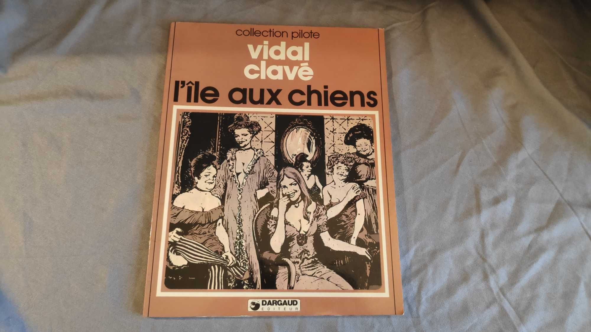 L'ile Aux Chiens komiks język francuski