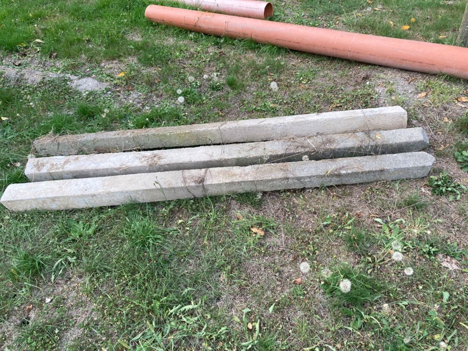 słupki betonowe 1,95 m