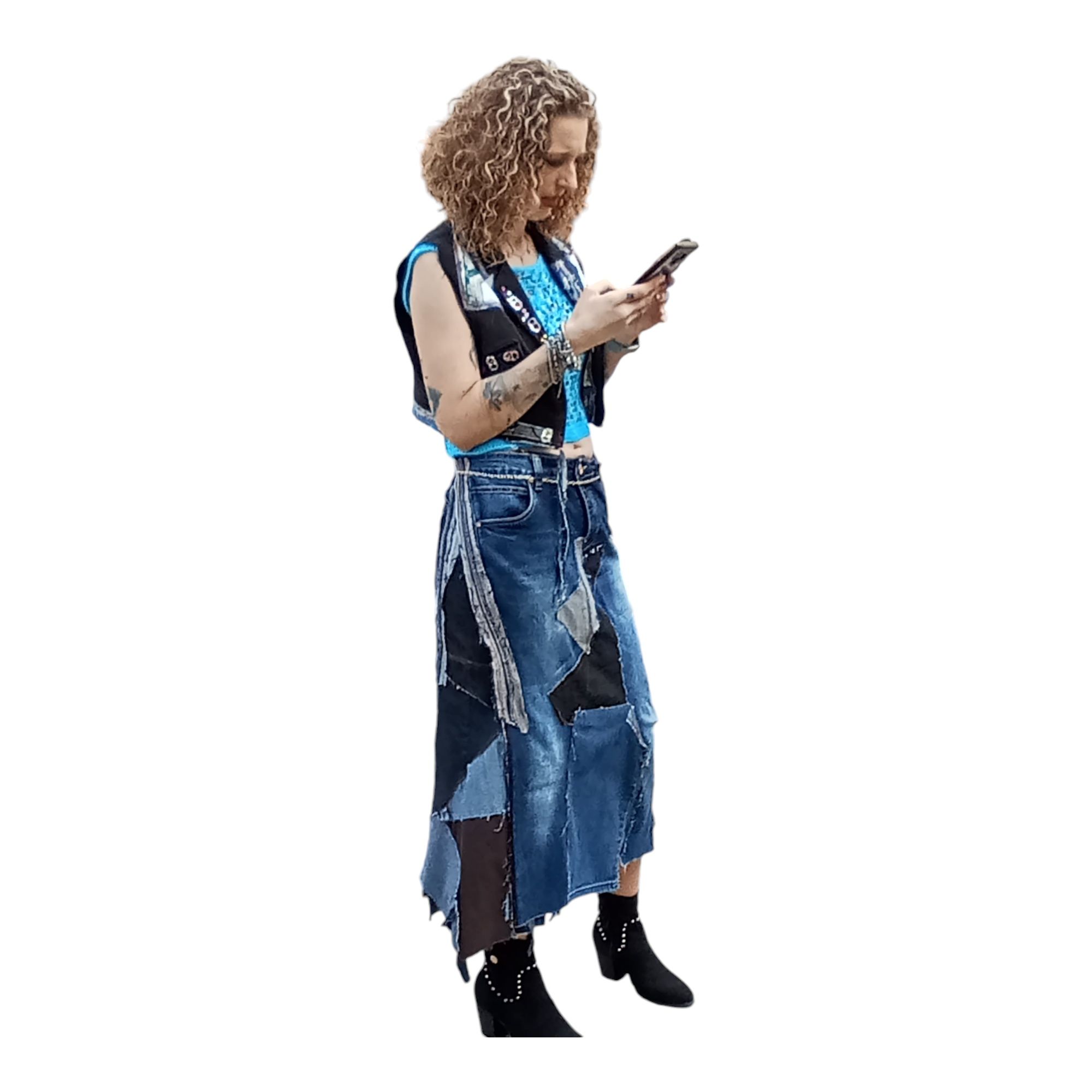 Roupas exclusivas em Patchwork totalmente bio sustentável