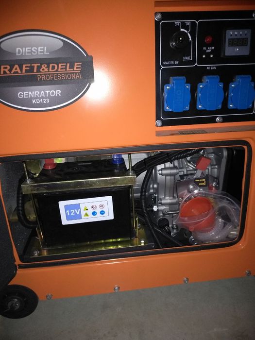 Генератор дизельний Kraft Dele KD123 Німеччина