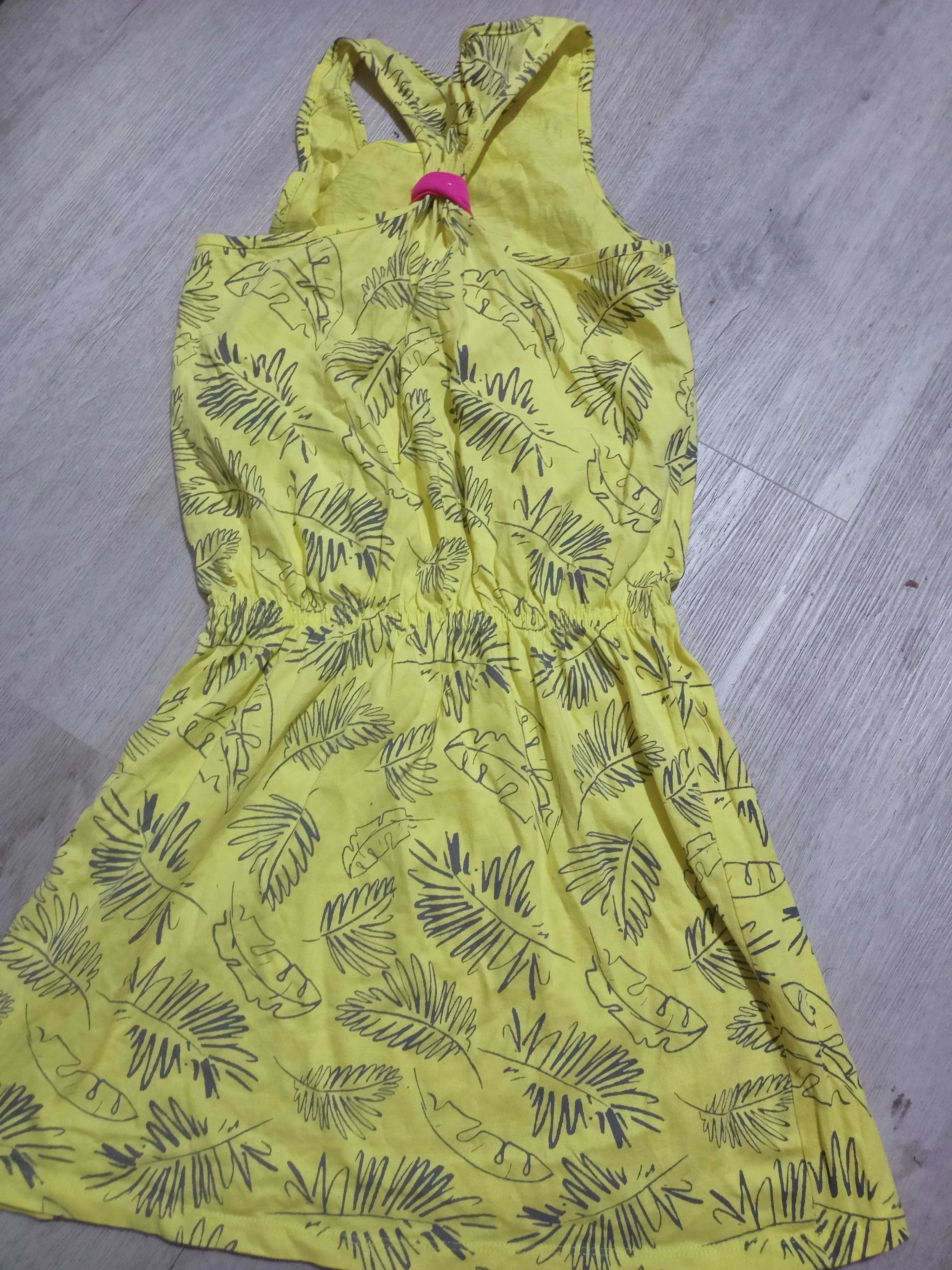 Sukienka 158 Reserved żółta