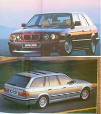 BMW 5 E34 Touring '95 * prospekt 26 stron, stan IDEALNY - WYPRZEDAŻ