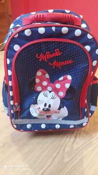 Plecak na kółkach z myszką Miki