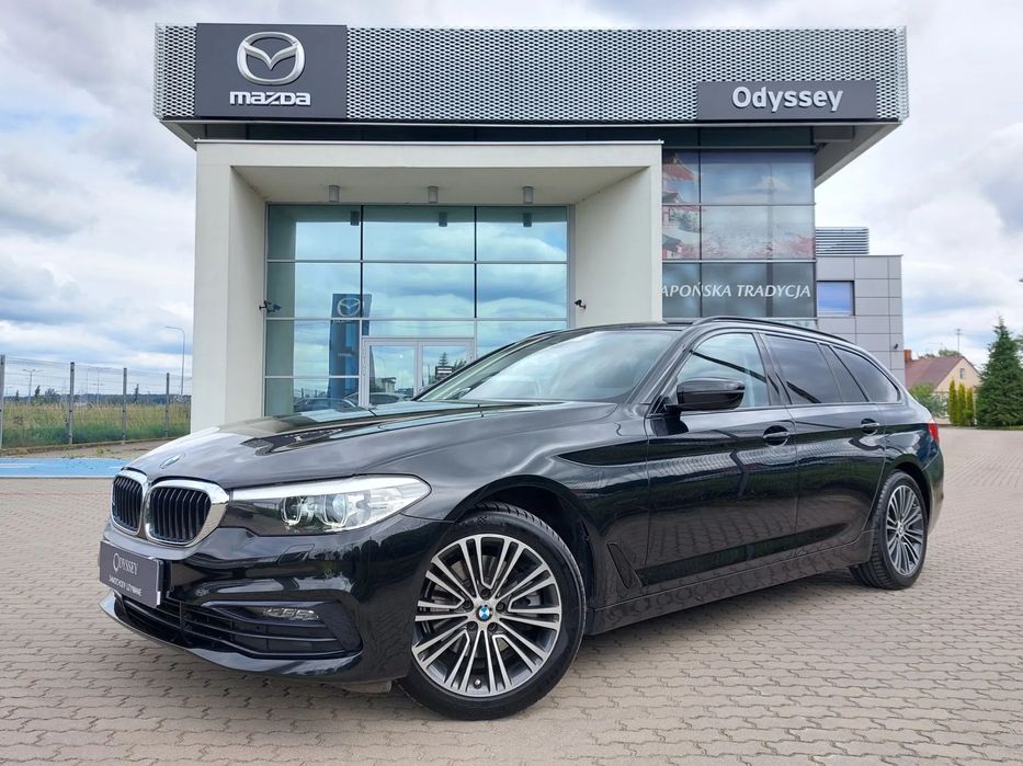 BMW Seria 5 190KM Touring xDrive Sport Line - Salon PL, Serwis ASO, Bezwypadkowy
