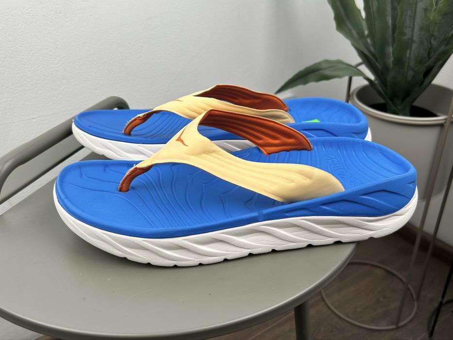 Оригінал! Тапочки шльопки вєтнамки Hoka Recovery Flip 46 розмір MM858