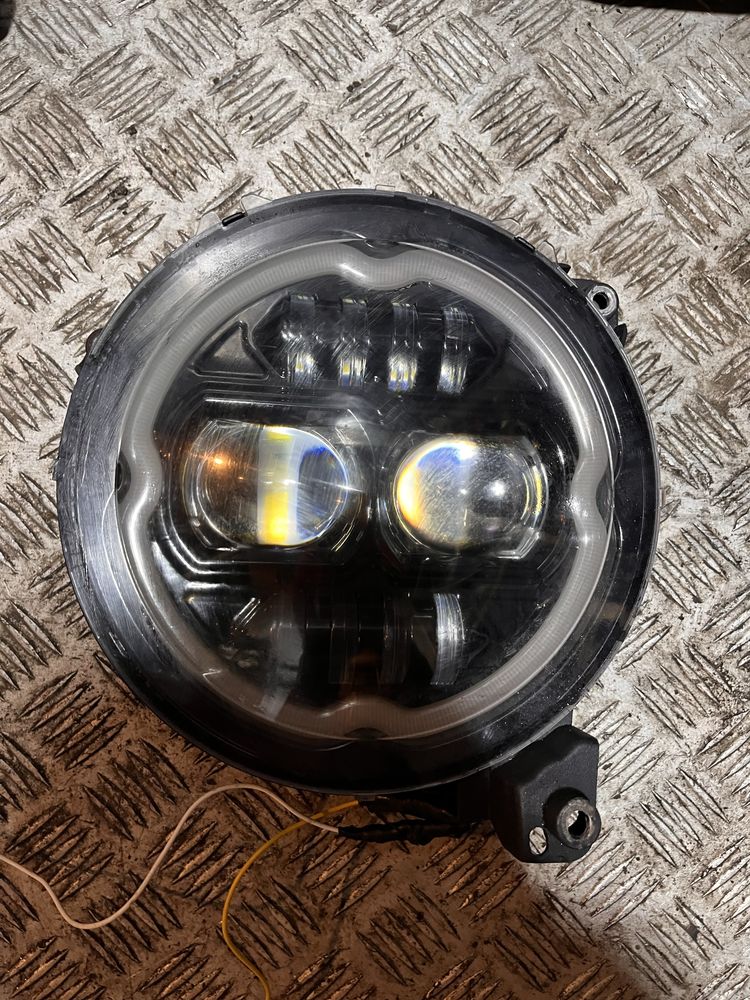 Jeep wrangler jl lampy przod komplet full led