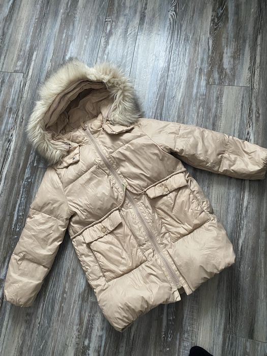 Пуховик Zara для дівчинки