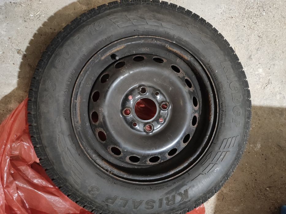 Komplet Opon zimowych na felgach stalowych