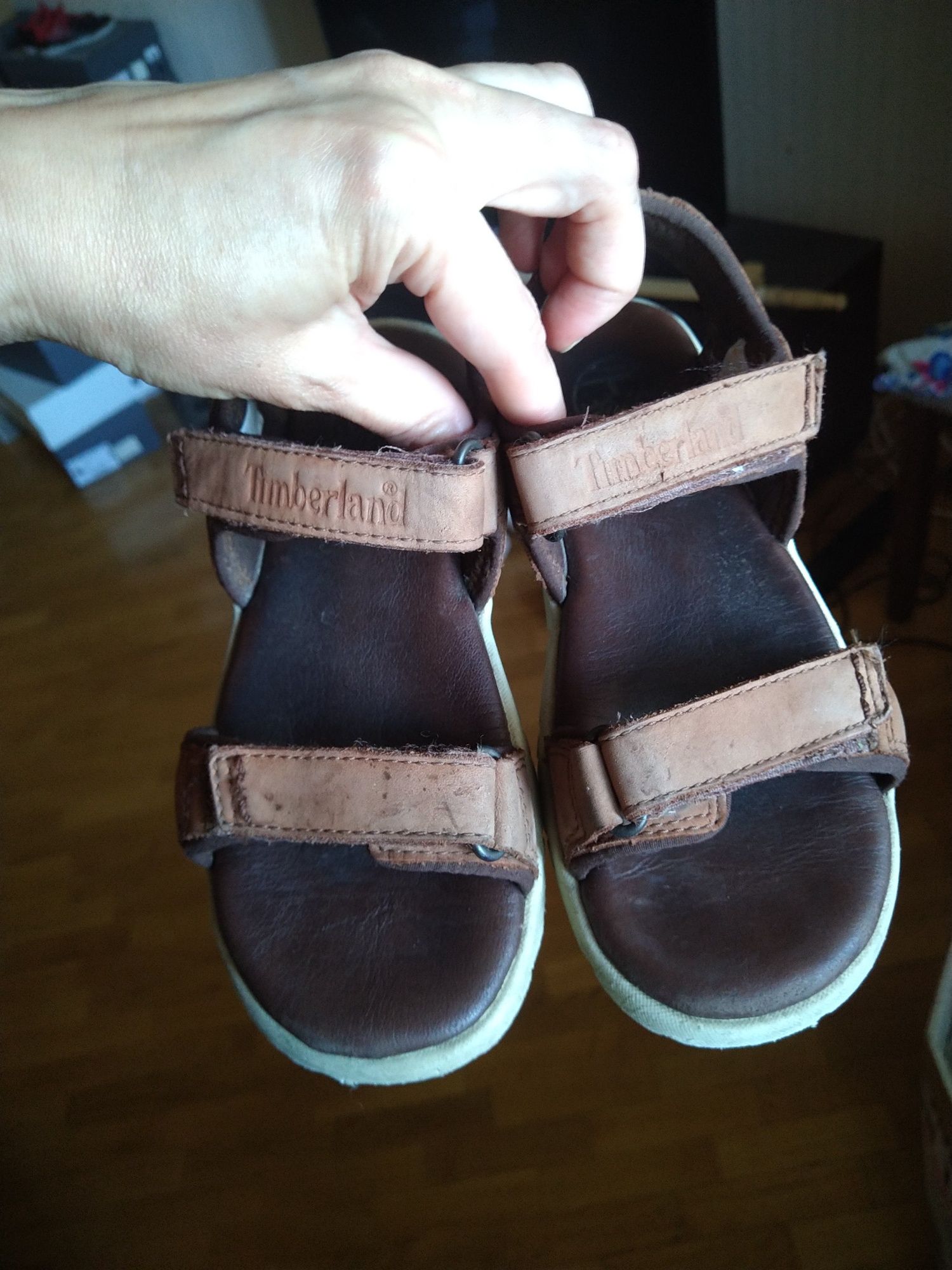 Босоніжки сандалі шкіряні Timberland
