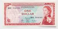 Karaiby Wschodnie 1 dolar 1965 P.13 stan +2