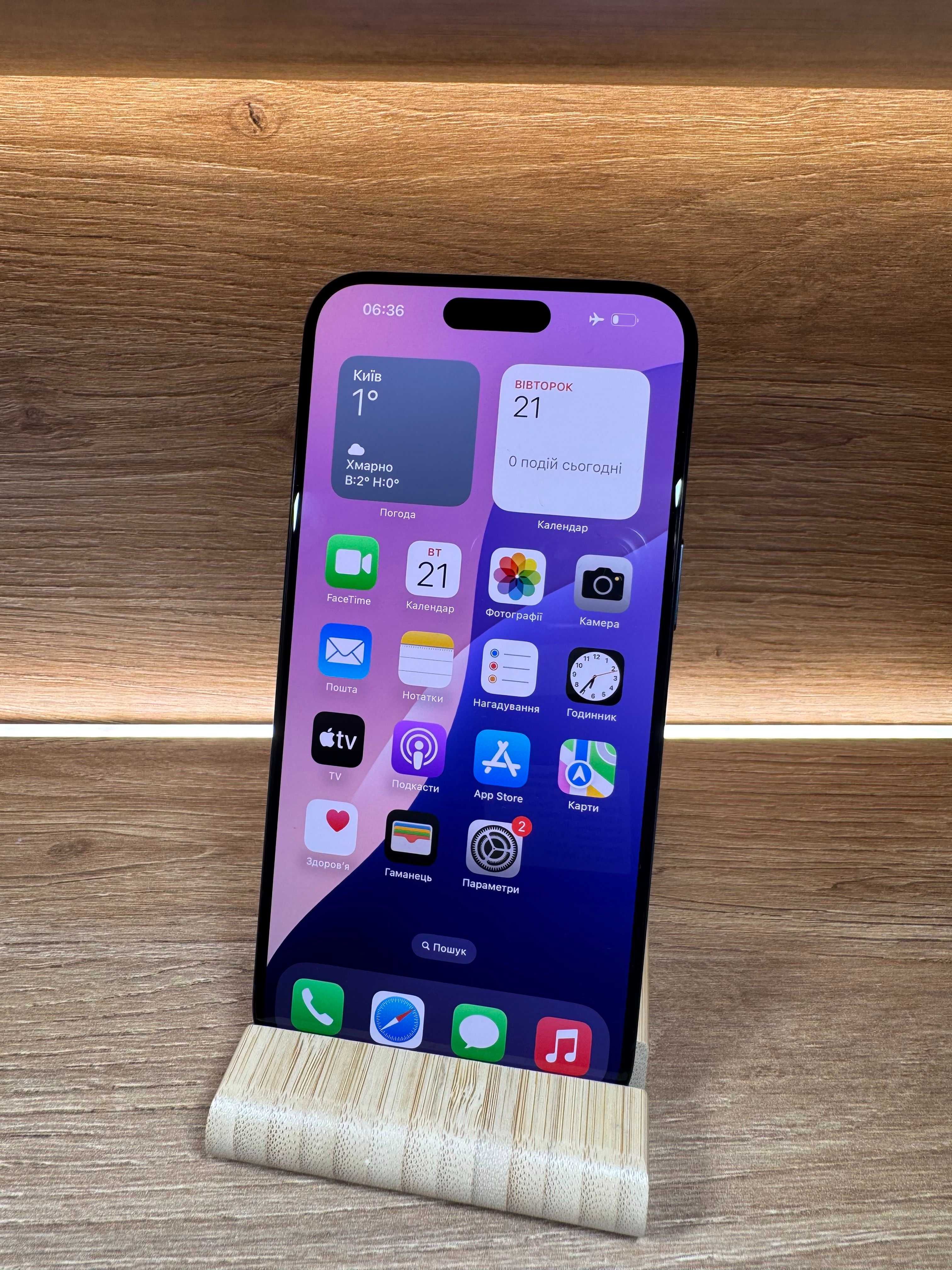 iPhone 15 Pro Max 256 Blue!!! З США! АКБ: 93%!! №: 8447!!! Неверлок!!!
