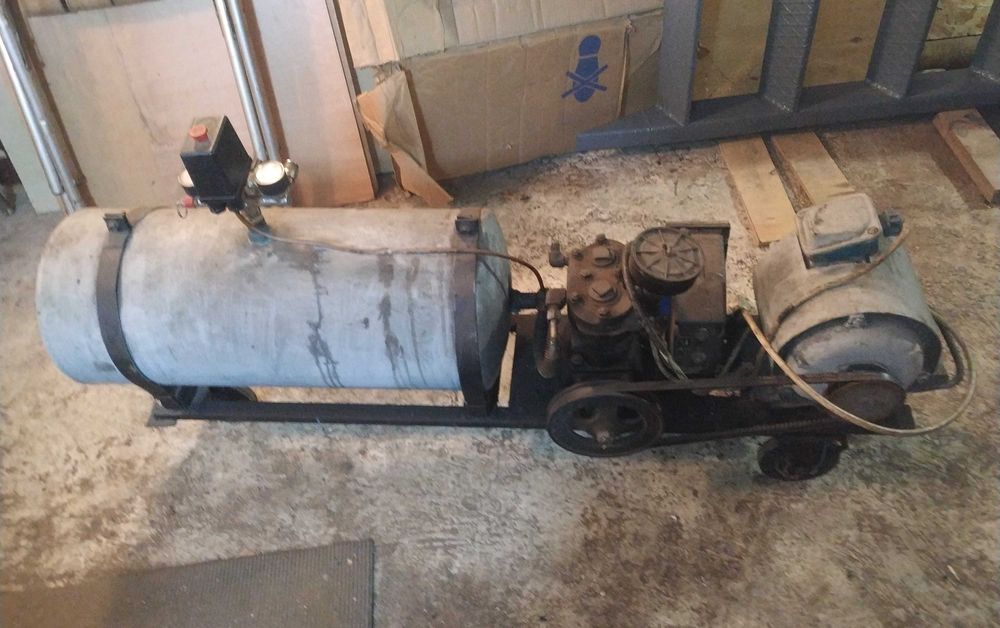 Компрессор воздушный самодельный