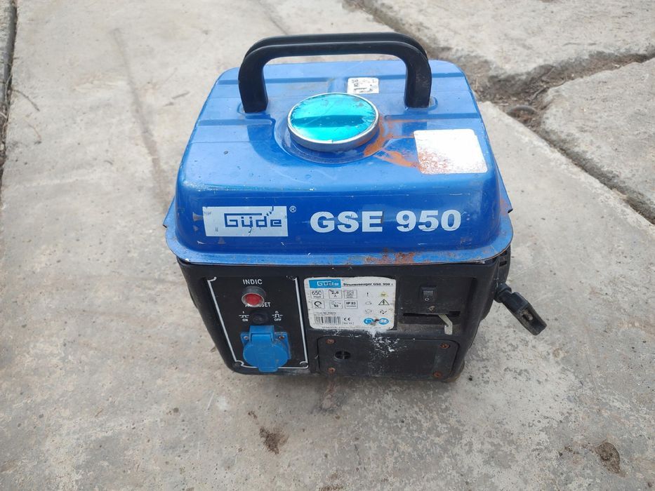 Stary agregat prądotwórczy GUDE GSE 950