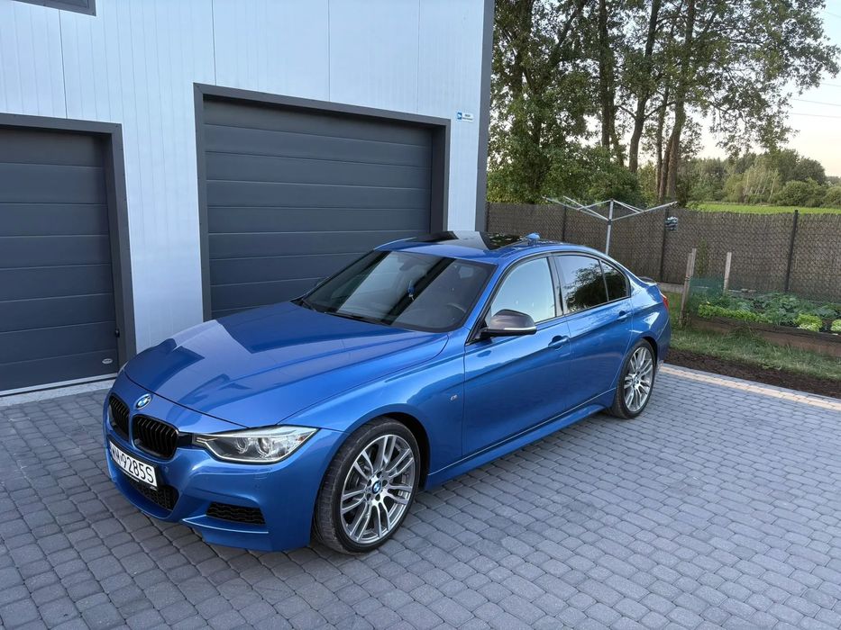 BMW Seria 3 Xdrive Estoril blau M-pakiet M-Performance