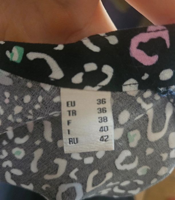 Piękna sukienka w panterkę na codzień,  Tchibo