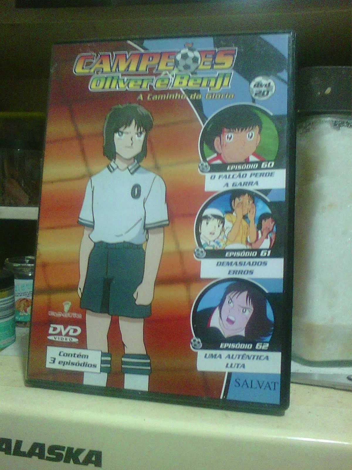 Oliver e Benji aka Capitão Tsubasa DVD Episódios 60-62