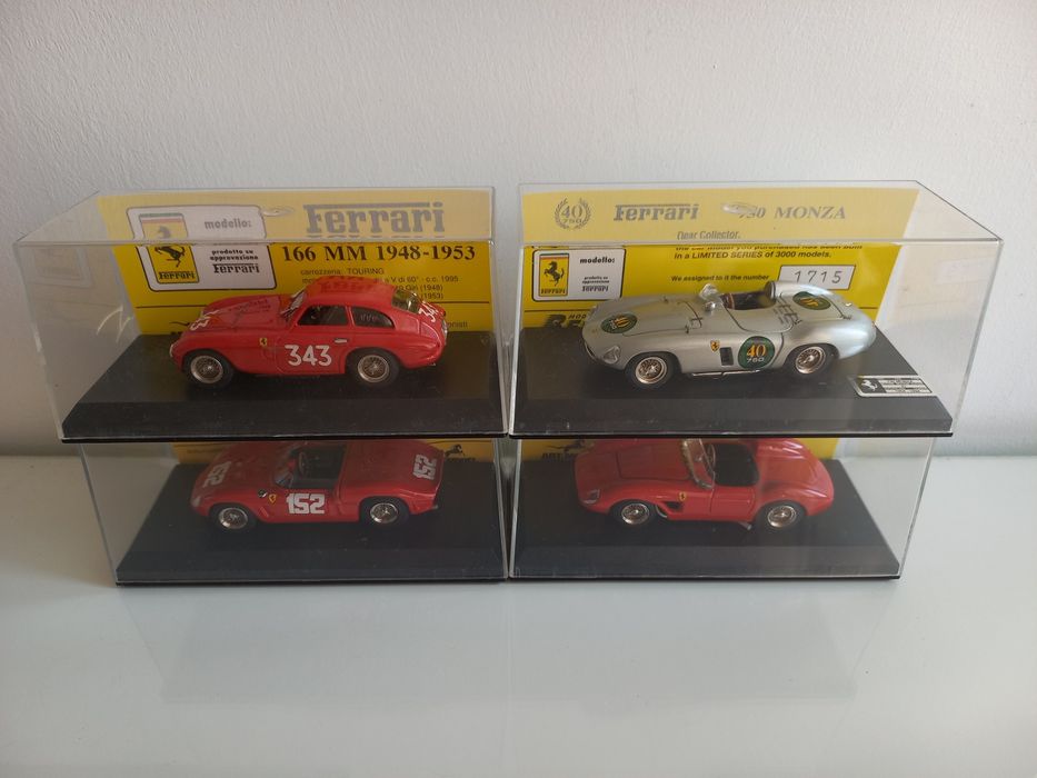Miniaturas carros Ferrari escala 1:43