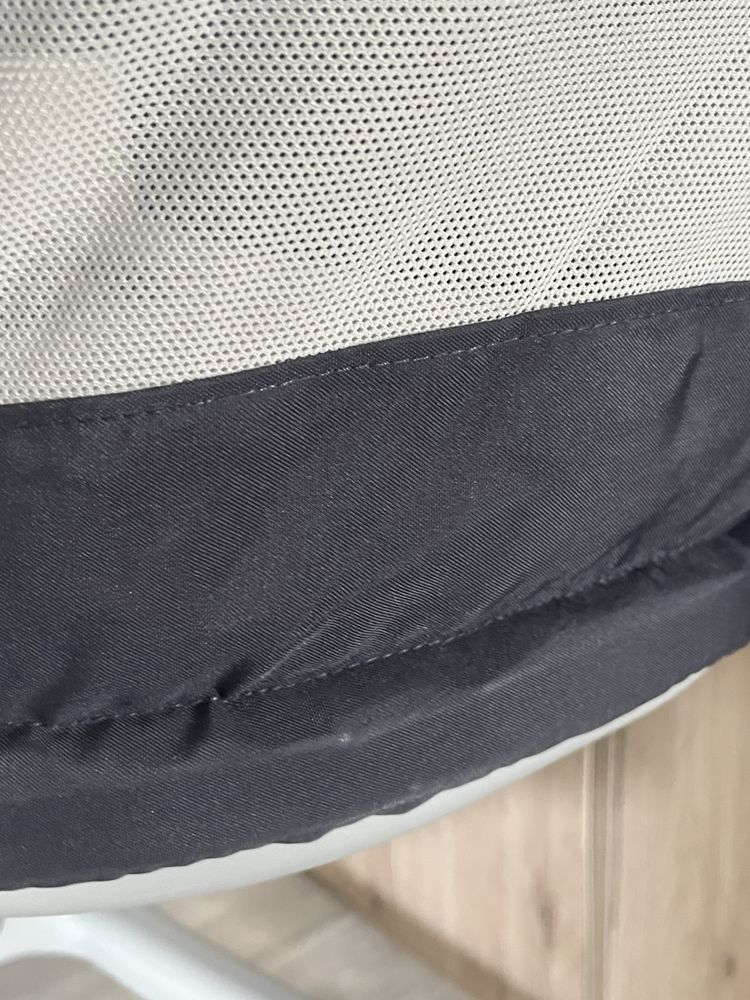 chicco babyhug 4w1 air ciemnoszare łóżeczko kołyska
