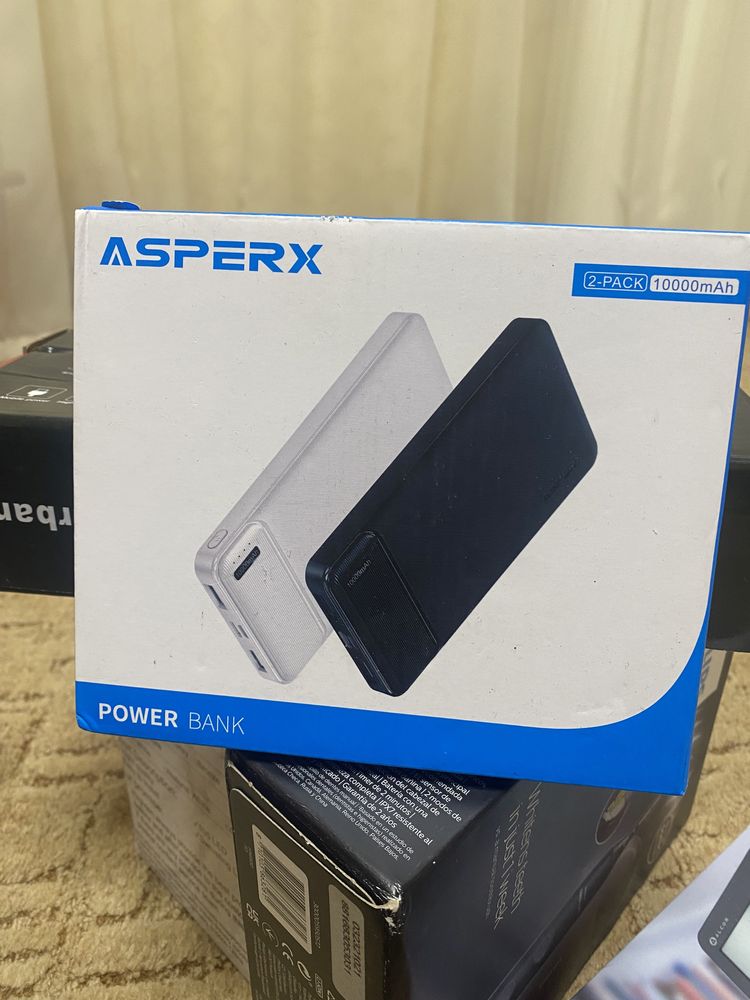 AsperX Power Bank 10000mAh 2шт
