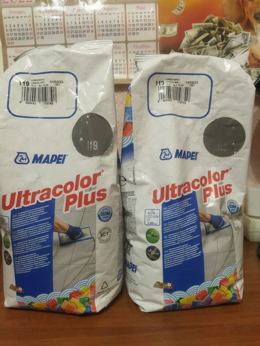 Затирка для швов плитки серая