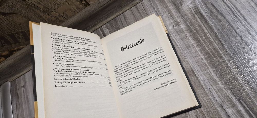 Książka z serii tajemnice historii Spowiedz Hitlera deagostini bellona