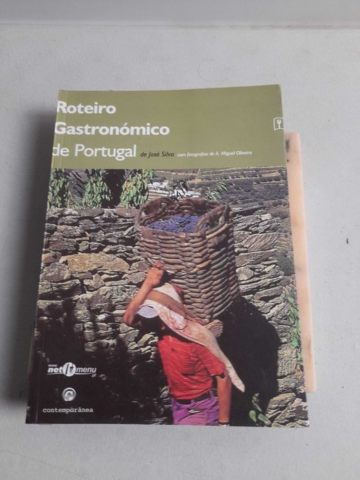 Livro- Ref CxC  - roteiro gastronómico de Portugal - José silva