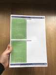 Blok trenera, zeszyt, notatnik A4, 50 kartek