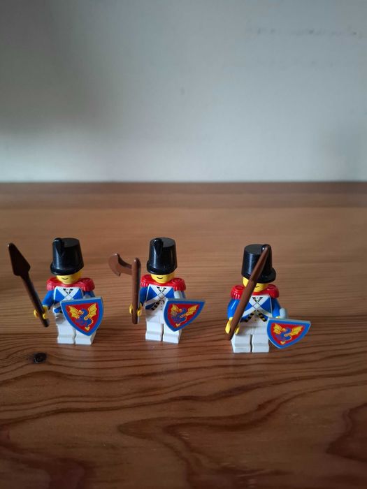 Lego Bonecos Figuras Cavaleiro, Soldados Guardas Imperiais Blue Coats