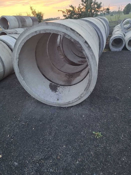 Kręgi i pokrywy betonowe 120x60. Kopanie czyszczenie studni
