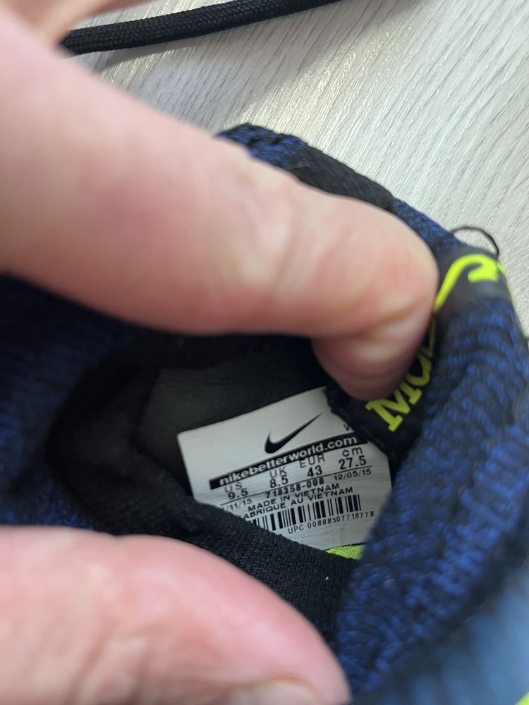 Футзалки Nike MagistaX Proximo IC  718358-008 бампи сороконожки 43р!