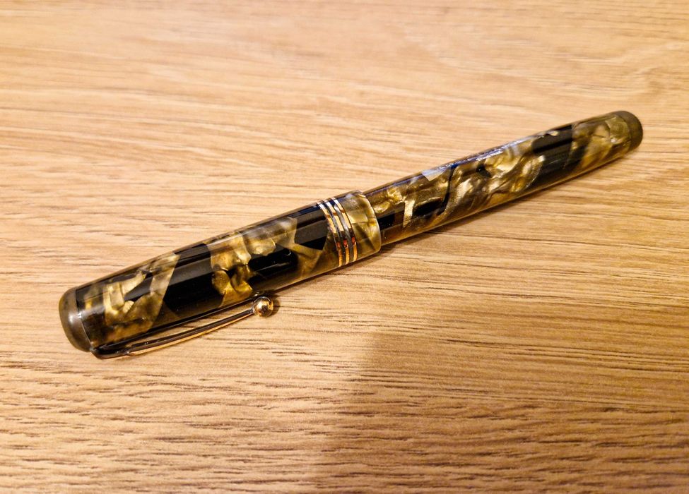 Pióro wieczne Mabie Todd & Co. Swan 1041 Leverless, EN, ca. 1940s