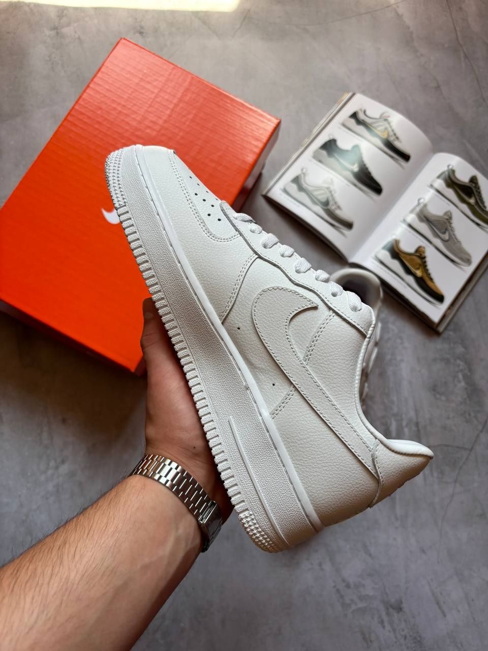 Кросівки чоловічі Nike Air Force 1 Low Cactus Plant Flea Market White