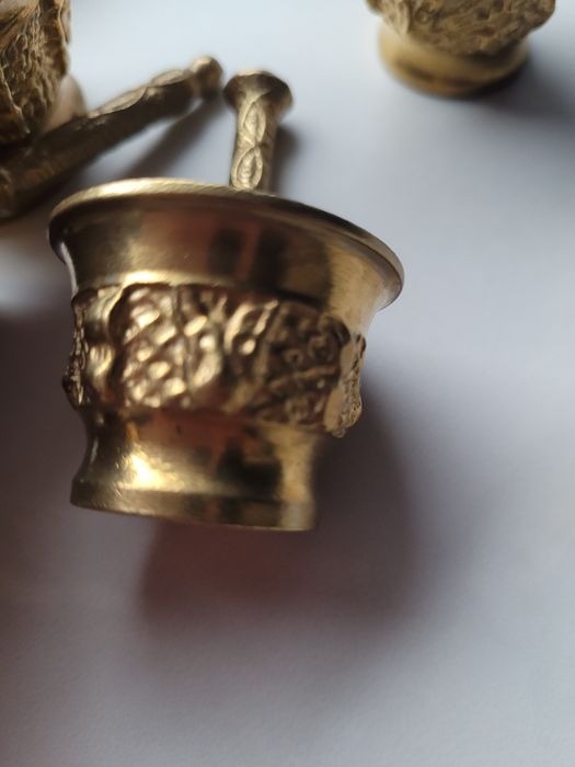 Moździerze mosiężne