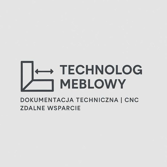 Meble – dokumentacja, CNC, rysunki, listy materiałowe – zdalnie