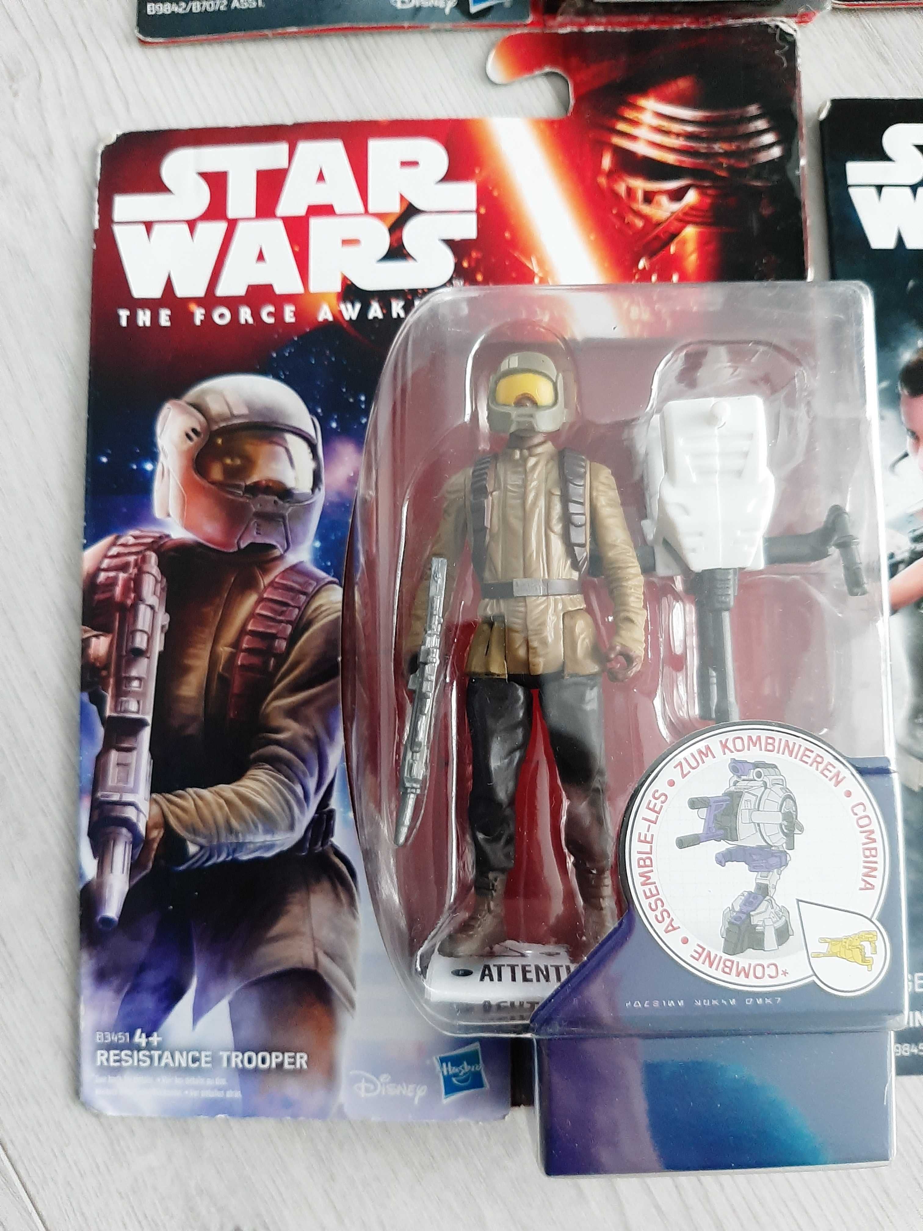 3 figurki z serii Star Wars firmy Hasbro